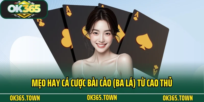 Bài Cào (Ba Lá) OK365 Và Cách Chơi Chuẩn Cho Newbie 4 Mẹo hay cá cược bài cào (Ba lá) từ cao thủ