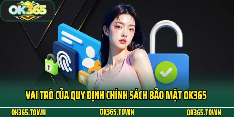 Chính Sách Bảo Mật OK365 1 Vai trò của quy định chính sách bảo mật OK365